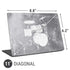 Faded Drumset Universal Laptop 11in (8.8 x 6.2in) Skin