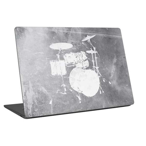 Faded Drumset Universal Laptop 12in (9.8 x 6.8in) Skin
