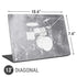 Faded Drumset Universal Laptop 13in (10.6 x 7.6in) Skin