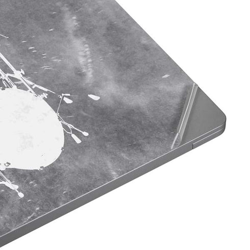 Faded Drumset Universal Laptop 18in (14.6 x 10.6in) Skin