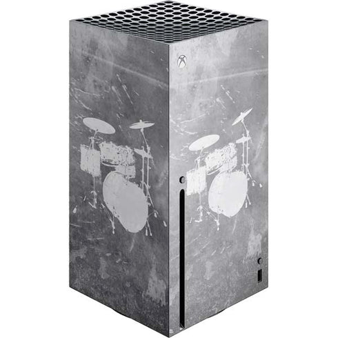 Faded Drumset Xbox Series X Console Skin