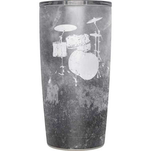 Faded Drumset Yeti 20oz Tumbler Skin