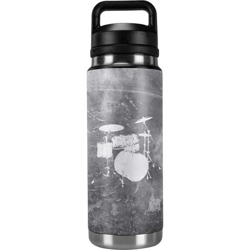 Faded Drumset YETI Rambler 26oz Bottle Skin