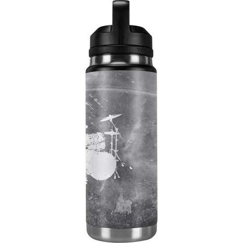 Faded Drumset YETI Rambler 26oz Bottle Skin
