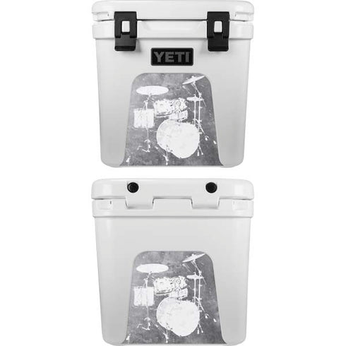 Faded Drumset YETI Roadie 24 Hard Cooler Skin