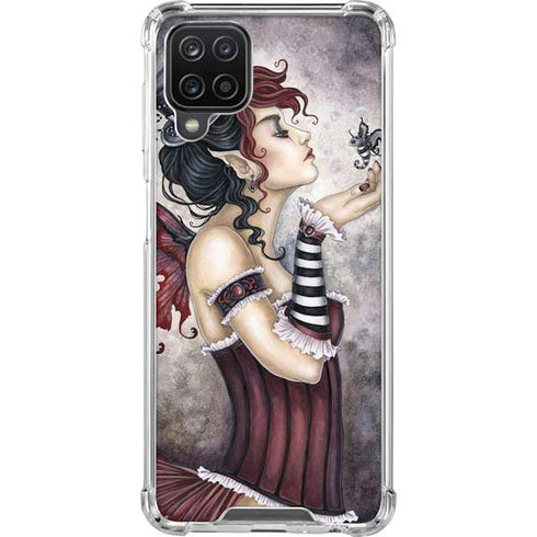 Amy Brown Fae-Risque Galaxy A12 Clear Case