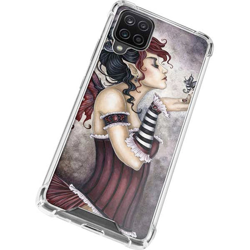 Amy Brown Fae-Risque Galaxy A12 Clear Case