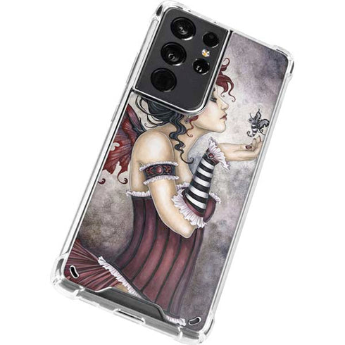 Amy Brown Fae-Risque Galaxy S21 Ultra 5G Clear Case