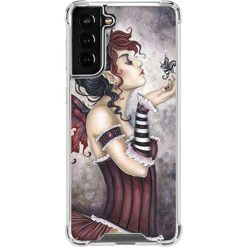 Amy Brown Fae-Risque Galaxy S22 Plus Clear Case