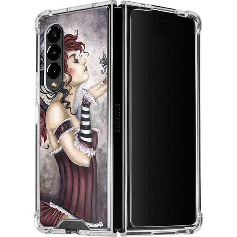 Amy Brown Fae-Risque Galaxy Z Fold4 5G Clear Case