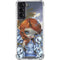 Fairy and Dragons with White and Blue Porcelain Wings by Jasmine Becket-Griffith Galaxy S21 5G Clear Case