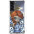 Fairy and Dragons with White and Blue Porcelain Wings by Jasmine Becket-Griffith Galaxy S21 5G Clear Case