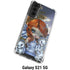 Fairy and Dragons with White and Blue Porcelain Wings by Jasmine Becket-Griffith Galaxy S21 5G Clear Case