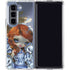 Fairy and Dragons with White and Blue Porcelain Wings by Jasmine Becket-Griffith Galaxy Z Fold5 5G Clear Case