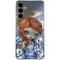 Fairy and Dragons with White and Blue Porcelain Wings by Jasmine Becket-Griffith Galaxy S24 Plus Clear Case
