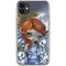 Fairy and Dragons with White and Blue Porcelain Wings by Jasmine Becket-Griffith iPhone 11 Clear Case