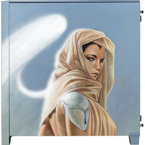 LA Williams Fairy Goddess Corsair 4000D Tempered Glass Mid-Tower ATX Case Skin