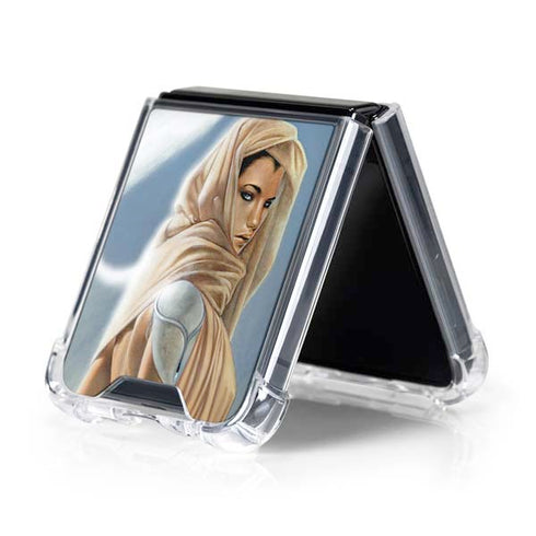Fairy Goddess by LA Williams Galaxy Z Flip5 5G Clear Case