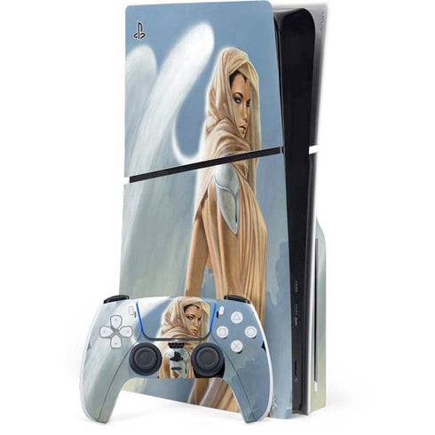 Fairy Goddess by LA Williams PS5 Slim Disk Bundle Skin