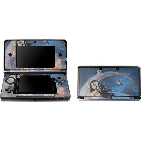 Fairy on Moon with Birds by Nene Thomas 3DS (2011) Skin