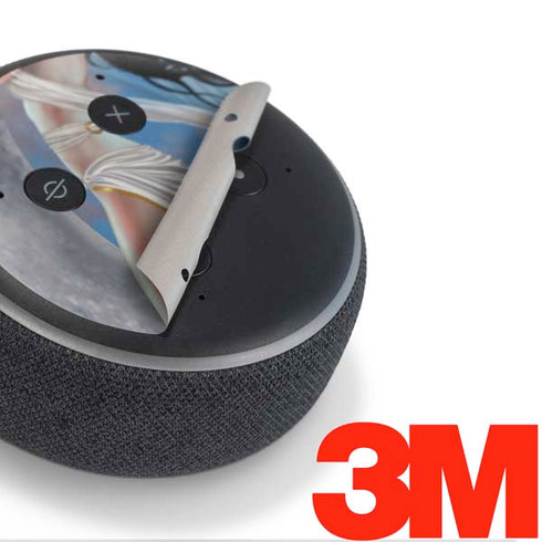 Fairy on Moon with Birds by Nene Thomas Amazon Echo Dot Skin