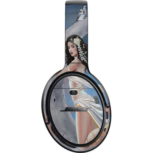 Fairy on Moon with Birds by Nene Thomas Bose QuietComfort 35 Headphones Skin