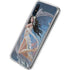Fairy on Moon with Birds by Nene Thomas Galaxy A10e Clear Case