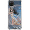 Fairy on Moon with Birds by Nene Thomas Galaxy A12 Clear Case