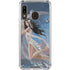 Fairy on Moon with Birds by Nene Thomas Galaxy A30 Clear Case