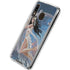 Fairy on Moon with Birds by Nene Thomas Galaxy A30 Clear Case