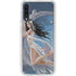Fairy on Moon with Birds by Nene Thomas Galaxy A50 Clear Case