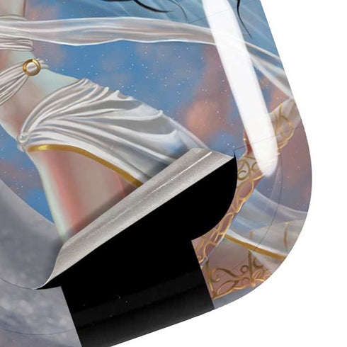 Fairy on Moon with Birds by Nene Thomas Galaxy Buds Live Skin