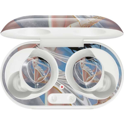 Fairy on Moon with Birds by Nene Thomas Galaxy Buds Plus Skin