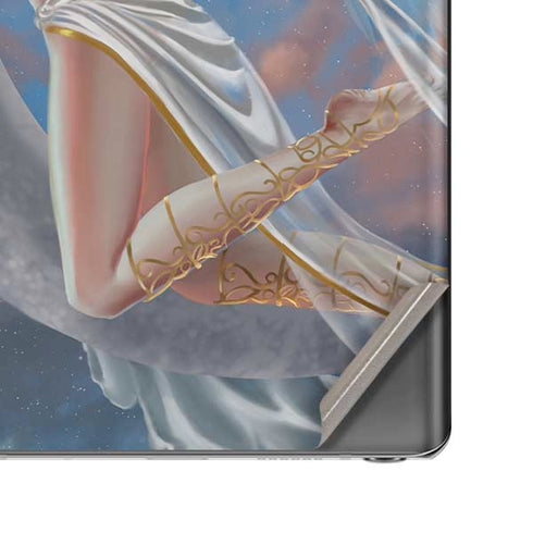 Fairy on Moon with Birds by Nene Thomas Galaxy Note20 5G Skin