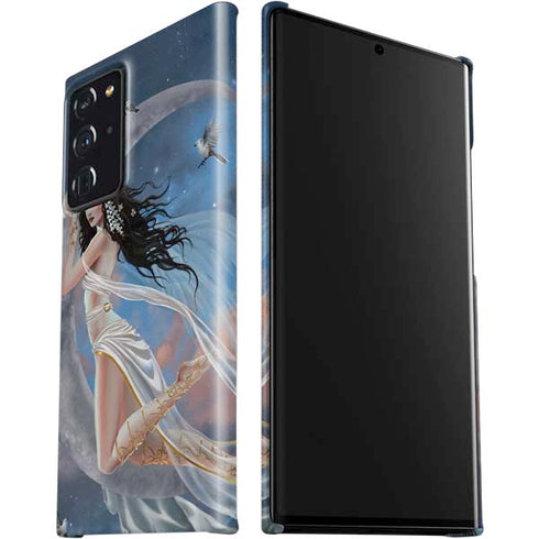 Fairy on Moon with Birds by Nene Thomas Galaxy Note20 Ultra 5G Lite Case