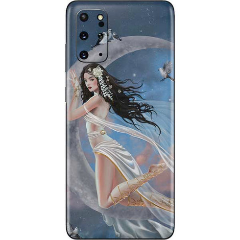 Fairy on Moon with Birds by Nene Thomas Galaxy S20 Plus Skin