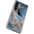 Fairy on Moon with Birds by Nene Thomas Galaxy S23 Clear Case
