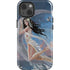 Fairy on Moon with Birds by Nene Thomas iPhone 15 Impact Case