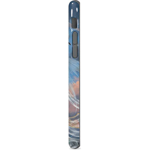Fairy on Moon with Birds by Nene Thomas iPhone 8 Pro Case