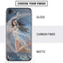 Fairy on Moon with Birds by Nene Thomas iPhone SE (2nd & 3rd Gen) Skin
