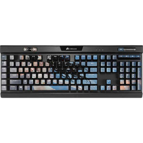 Fairy on Moon with Birds by Nene Thomas K95 RGB PLATINUM Mechanical Gaming Keyboard Skin