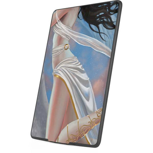 Fairy on Moon with Birds by Nene Thomas Amazon Kindle Skin