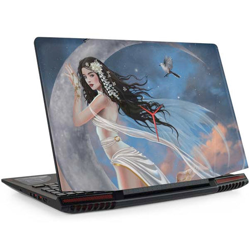Fairy on Moon with Birds by Nene Thomas Legion Y720 Skin