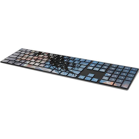 Fairy on Moon with Birds by Nene Thomas Magic Keyboard with Numeric Keypad Skin