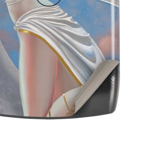 Fairy on Moon with Birds by Nene Thomas Motorola RAZR Skin