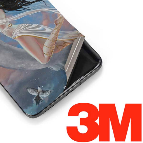 Fairy on Moon with Birds by Nene Thomas OnePlus 7 Pro Skin