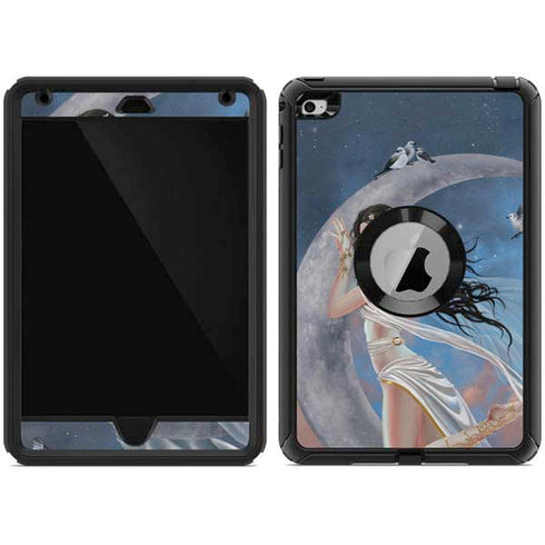 Fairy on Moon with Birds by Nene Thomas Otterbox Defender iPad Skin