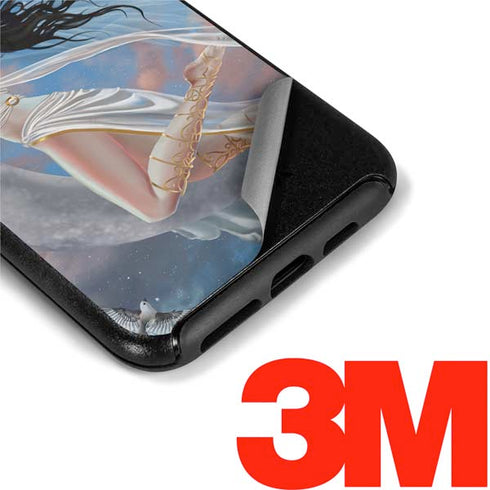 Fairy on Moon with Birds by Nene Thomas Otterbox Symmetry iPhone Skin