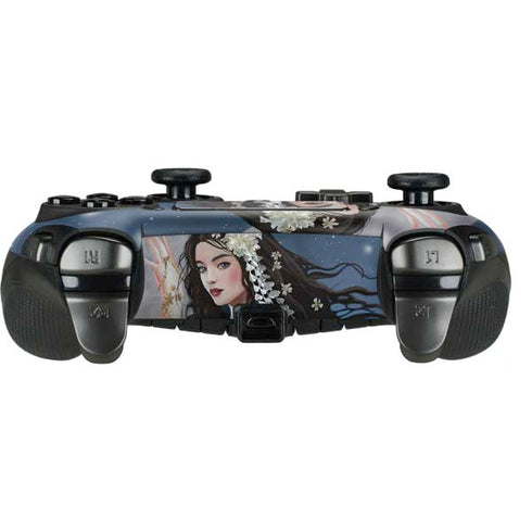Fairy on Moon with Birds by Nene Thomas PlayStation Scuf Vantage 2 Controller Skin