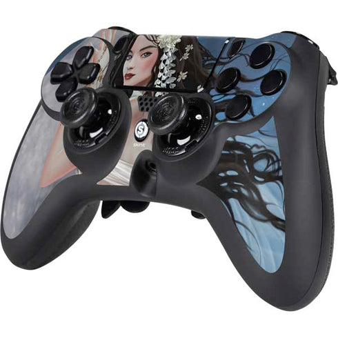 Fairy on Moon with Birds by Nene Thomas PS4/PC SCUF Impact Controller Skin